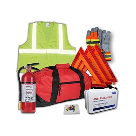 Safety And Trauma Supplies Hi Viz All In One Dot Osha Compliant Kit