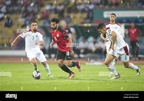 Mohamed Salah Captain Of Egypt During Morocco Against Egypt African