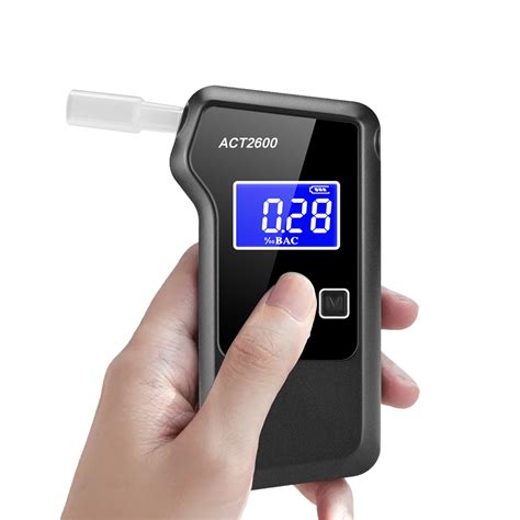 New Digital Alcohol Analyzer Fuel Cell Breathalysers Professional ...