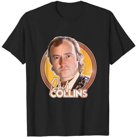 Phil Collins Retro 80s Aesthetic Fan Design Phil Collins T Shirt