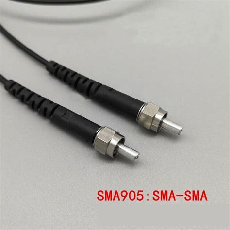 Sma905 Sma905 Sma Fc Sma St Metal Ferrule Simplex Armored Fiber Optic Patch Cord Ebay