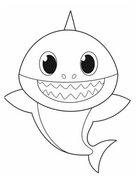 Shark Coloring Pages (Free Printable PDF)