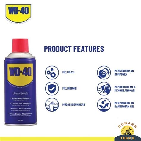 Jual WD 40 Multi Use Product 120ml Pelumas Anti Karat WD 40 WD40