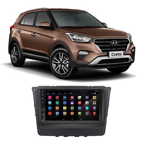 Central Multim Dia Hyundai Creta A Espelhamento Ios Android