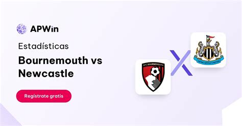 Afc Bournemouth Vs Newcastle United Estadísticas 11112023 Apwin