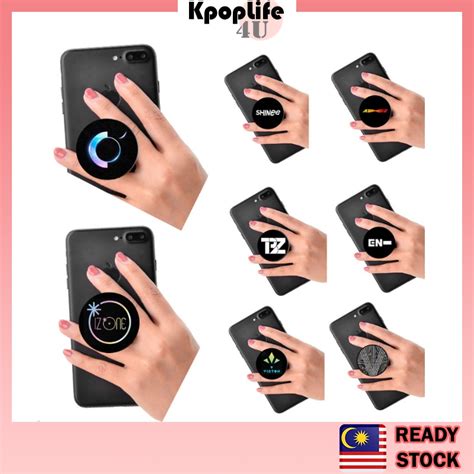 KPOP Group Logo Griptok Mobile Phone Holder Kpop Cell Phone Holder