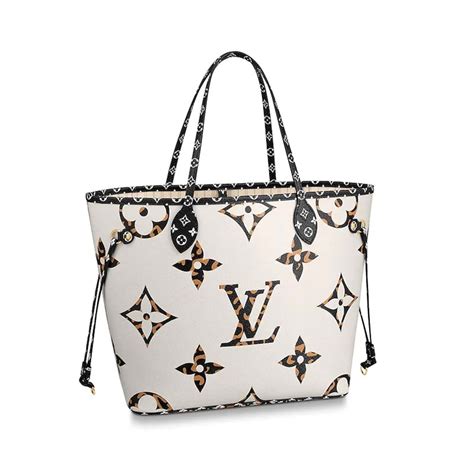 Louis Vuitton Lv Women Neverfull Mm Tote Bag In Monogram Canvas White Lulux