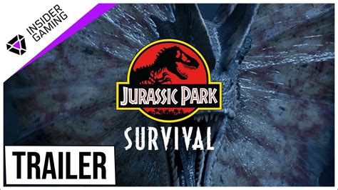 Jurassic Park Survival World Premiere Trailer Youtube