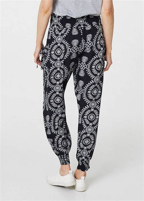 Harem Trousers Jersey And Printed Harem Pants Matalan