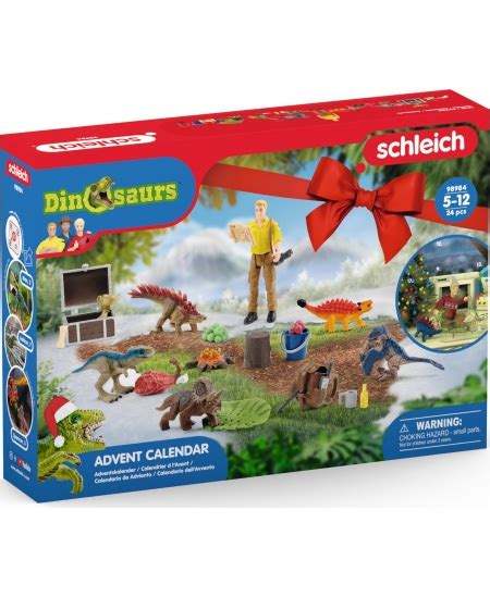 Advento Kalendorius SCHLEICH DINOSAURS Dinosaurs 2023 Oliver Lt