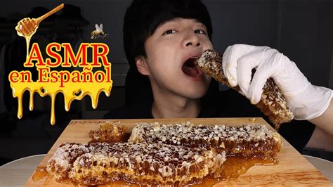 Asmr Comiendo La Miel La Casa De Abeja Comida Lara Coreano Sonido