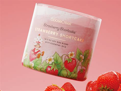 NEW Goose Creek Candles Strawberry Shortcake Collection | 3-Wicks Only ...