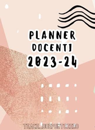 Amazon Fr Planner Docenti Piano Annuale Docenti