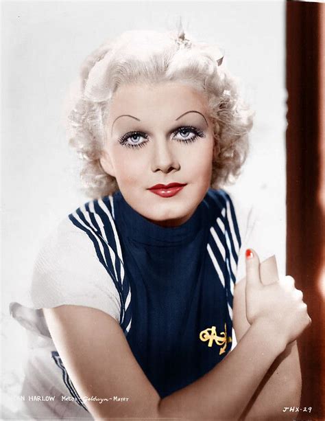 Jean Harlow Jean Harlow Vintage Makeup Looks Harlow