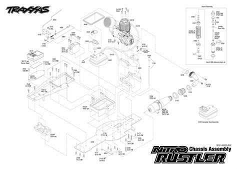 Traxxas Rustler VXL Parts Exploded View (37076-4) —, 57% OFF