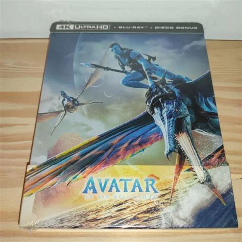 AVATAR THE WAY Of Water STEELBOOK 4K 4k Blu Ray NEUF EUR 33 90