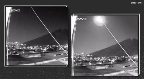 Watch: Meteorite lights up skies over parts of Mexico | Trending News - The Indian Express