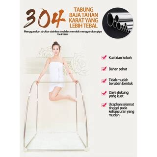 Jual Benbo Kotak Sauna Portable Steam Sauna Alat Pelangsing Tubuh