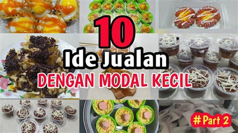 10 IDE JUALAN JAJANAN 1000an Part2 YouTube