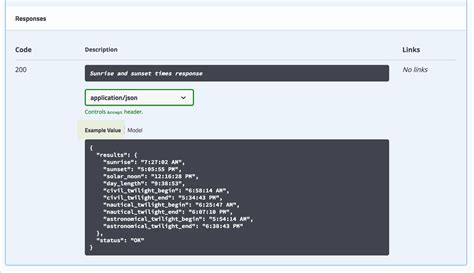 Step 5 Response Example And Schema Api Reference Tutorial Id