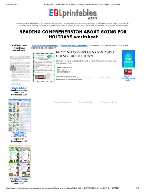 Reading Comprehension Pdf Reading Comprehension Human Communication