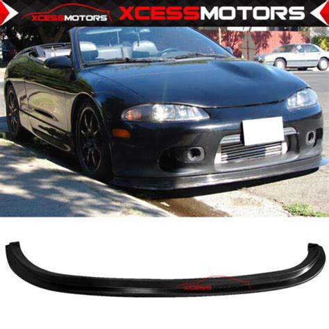 Fits 97 99 Mitsubishi Eclipse Ds Style Front Bumper Lip Spoiler