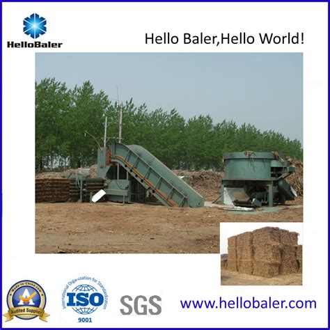 Hello Baler Brand Hay Straw Baling Pressing Baler For Biomass Power