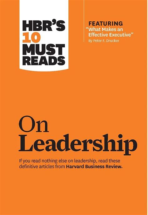 Buy Hbrs Must Reads On Leadership Book Online At Low Prices In India