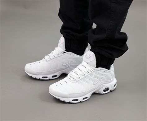 Купить Найк Аир Макс Плюс ТН Мужские кроссовки весна лето белые Nike ...
