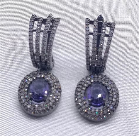 Victorian American Diamond Earrings Sku 824 C1 At Rs 290 00 Malad