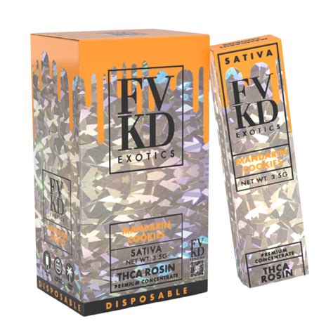 Fvkd Thc A Rosin Disposable 35g D8 Gas
