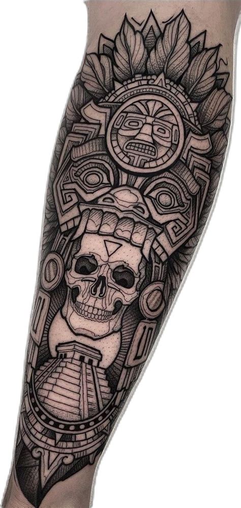 Pin On Ink In Aztec Tattoo Designs Mayan Tattoos Aztec Tattoos