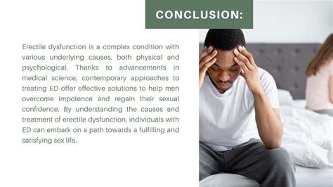 Ppt Causes And Treatment Of Erectile Dysfunction Powerpoint Presentation Id 12355534