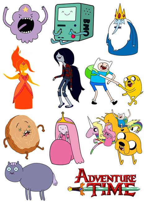 adventure time stickers by LZCCreations on DeviantArt