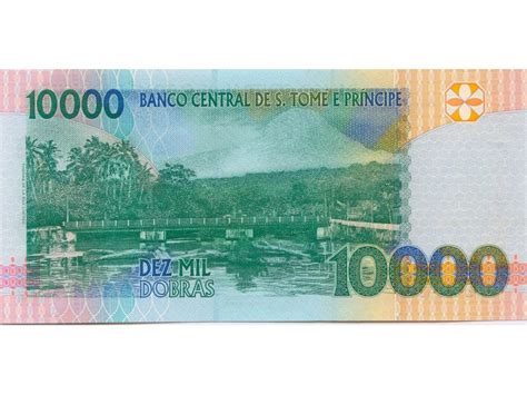 Billet 10000 Dobras Saint Thomas Et Principe P 66a 1996 NEUF