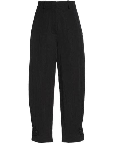 Black Masscob Pants Slacks And Chinos For Women Lyst