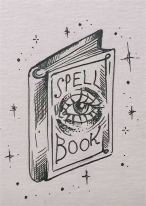 Spellbook Drawing