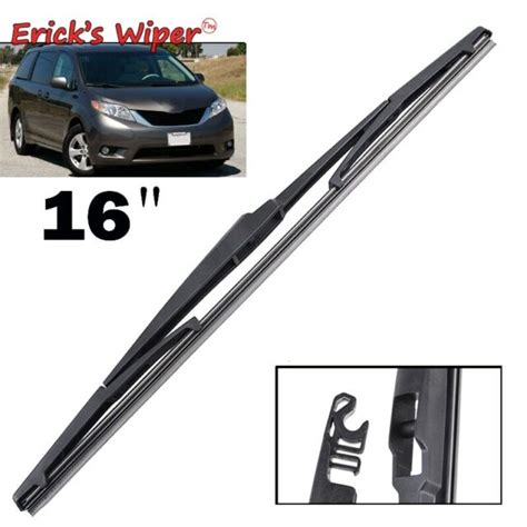 Toyota Sienna 2014 Wiper Blade Size