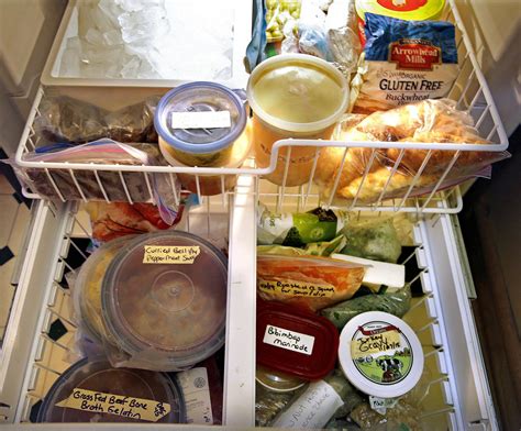 Storing food in freezer is both art and science