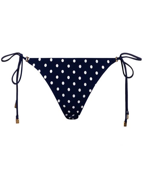 Tory Burch Dół od bikini Printed 56952 Granatowy Modivo pl