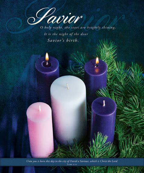 Church Bulletin 14 Advent Love Pack Of 100 Concordia Supply