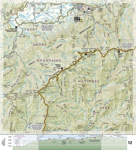 National Geographic Appalachian Trail: Springer Mountain to Davenport ...