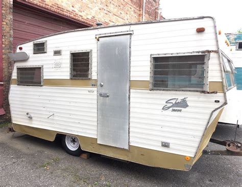 1968 Shasta Starflyte Vintage Camper Travel Trailer Project Vintage