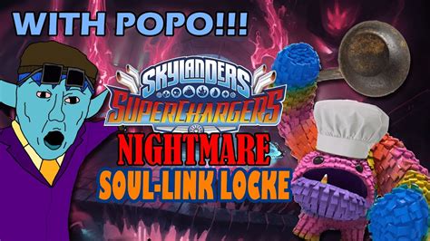 Skylanders Superchargers Nightmare Soul Link Locke Part W Popo P