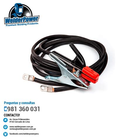 Juego De Cables Para Soldar A Welder Power Premium Welding