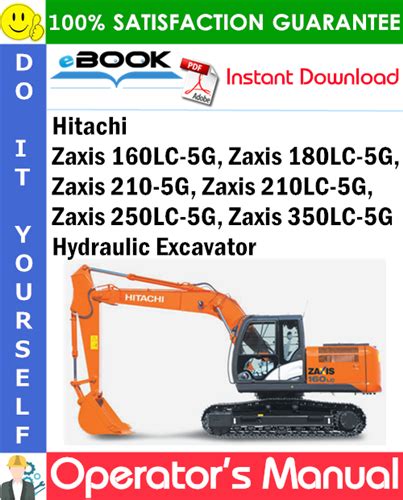 Hitachi Zaxis 160LC 5G Zaxis 180LC 5G Zaxis 210 5G Zaxis 210LC 5G