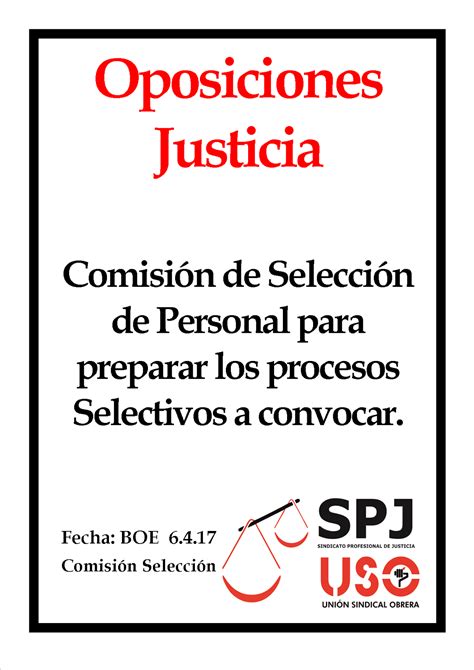 Canal Oposiciones Y Bolsas Justicia Spj Uso Spj Uso Nacional Oposiciones Justicia