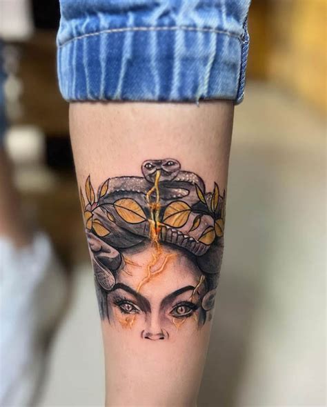 Medusa Head Tattoo Traditional