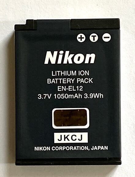 Nikon En El Rechargeable Lithium Ion Battery V Mah Ebay