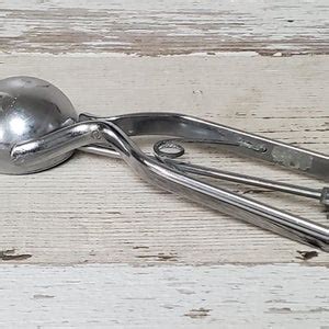 Vintage Ice Cream Scoop Disher By Gilchrist Not Marked Stainless Steel